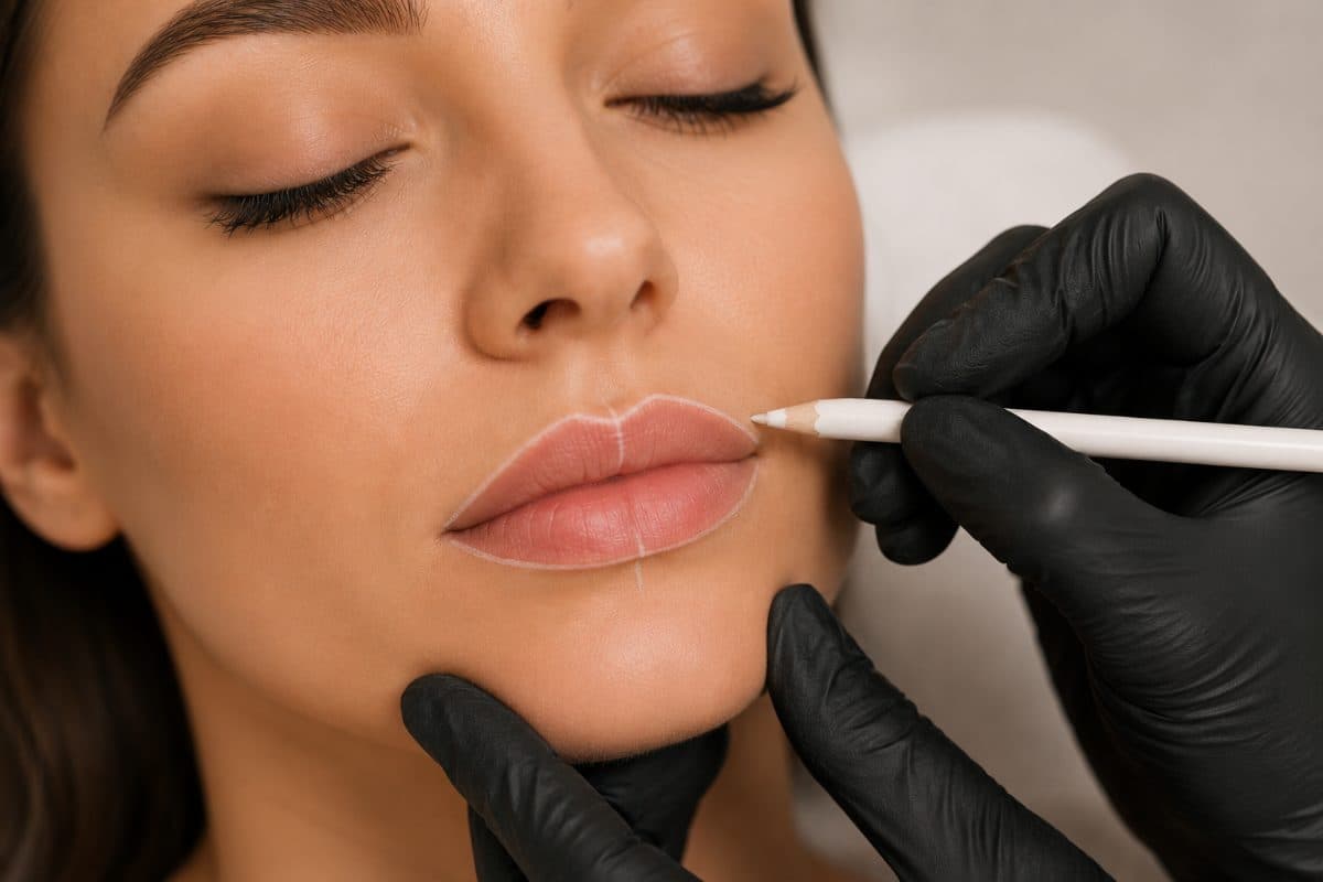 Sensual Lips Pigmentierung Ergebnis